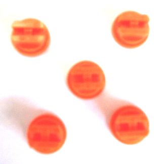 5 x Orange Standard Fan Nozzle Tips 110 Degrees, Sprayer, Spray