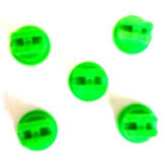 Pack of 5 Green Standard Fan Nozzle Tips 110 Degrees, Sprayer, Spray
