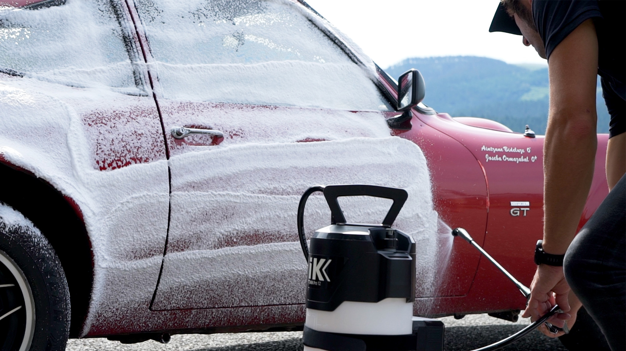 Ik e foam sprayer Ik e foam sprayer