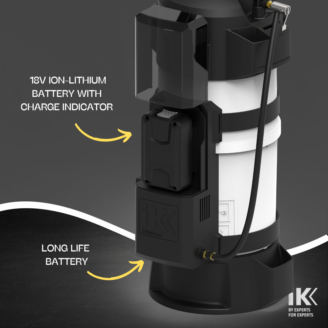 IK Multi Pro 12 Battery Pressure Sprayer with Air Valve Chemical Acid Carwash detailing Valeting Cleaning 4 IK Multi Pro 12 Battery Pressure Sprayer with Air Valve Chemical Acid Carwash detailing Valeting Cleaning 4